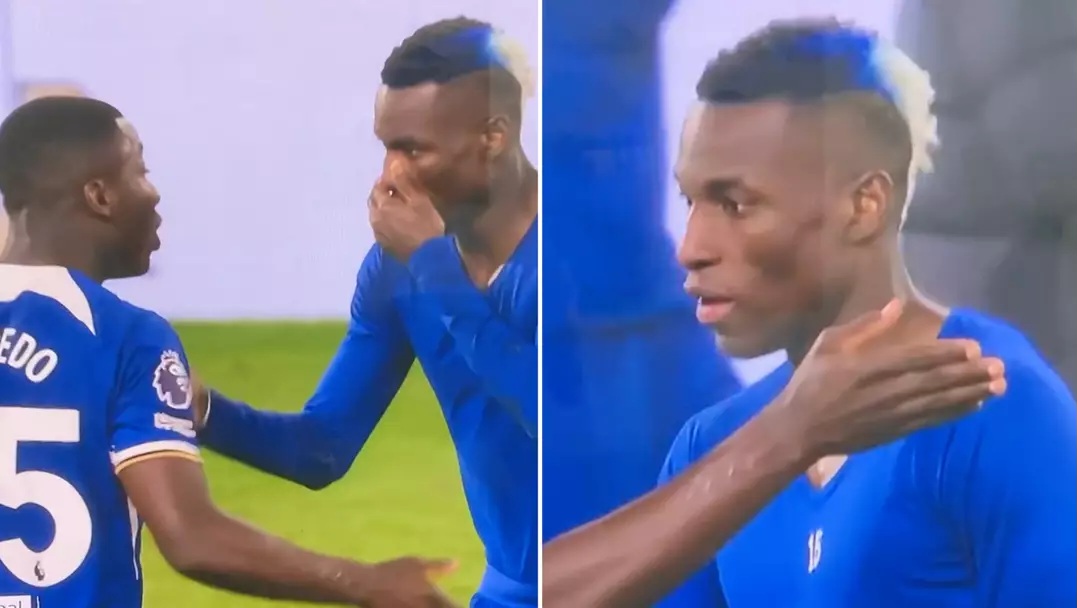 Unseen footage of Nicolas Jackson being slaughtered by Chelsea star after Palmer penalty emerges