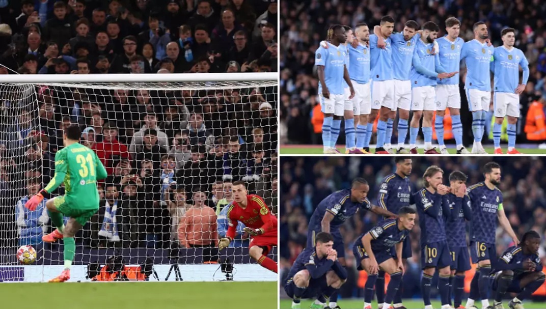 Two players ‘refused’ to take a penalty in Man City vs Real Madrid shootout