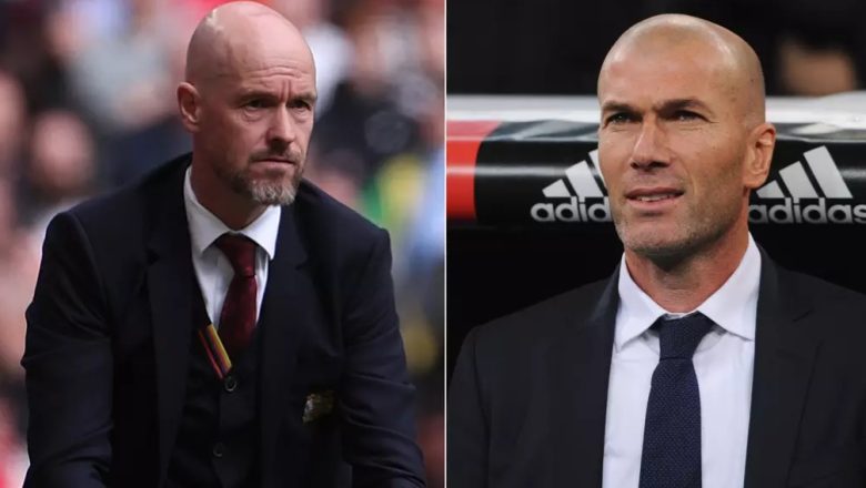 Zinedine Zidane backed to replace Ten Hag at Man Utd with Dutchman ‘set to be sacked’