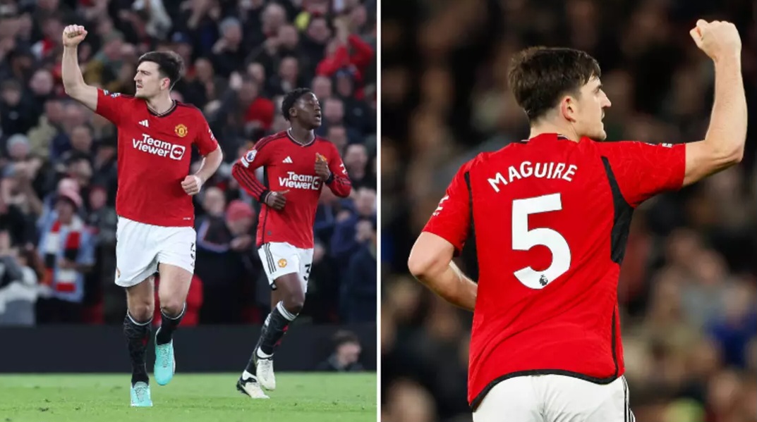 Maguire writes his name in Premier League history with record-breaking goal vs Sheffield Utd