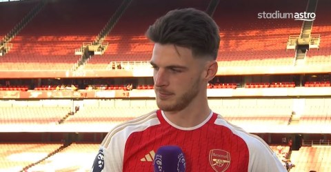 Declan Rice admits Arsenal ‘would have been in trouble’ without key teammate