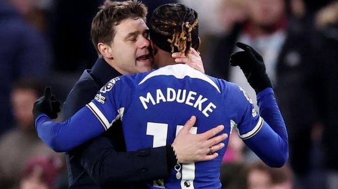 Noni Madueke speaks out on Pochettino’s shock exit