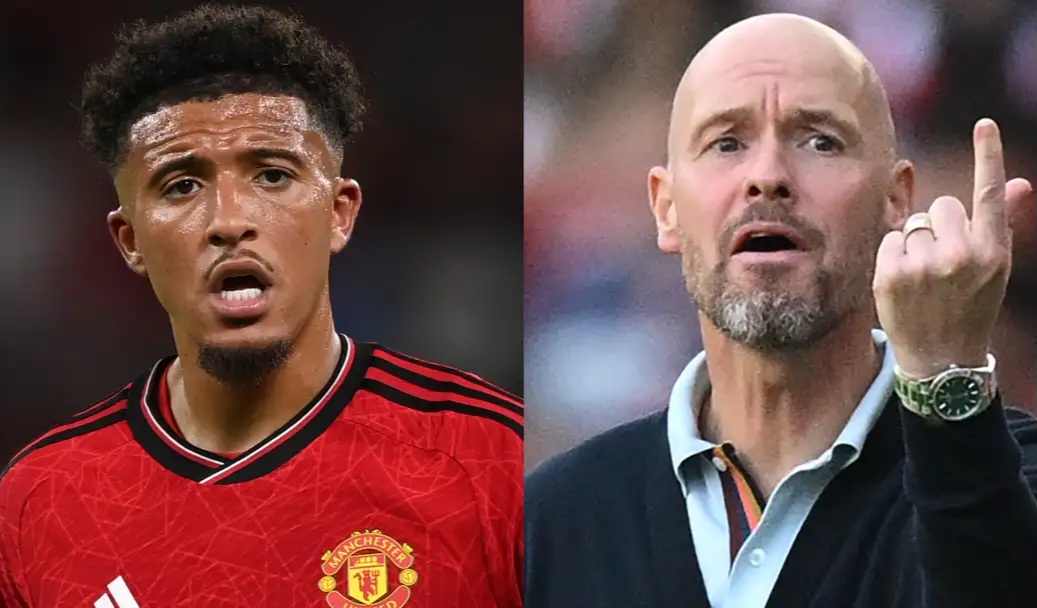 Man Utd coach reveals why Jadon Sancho refused to apologise to Ten Hag