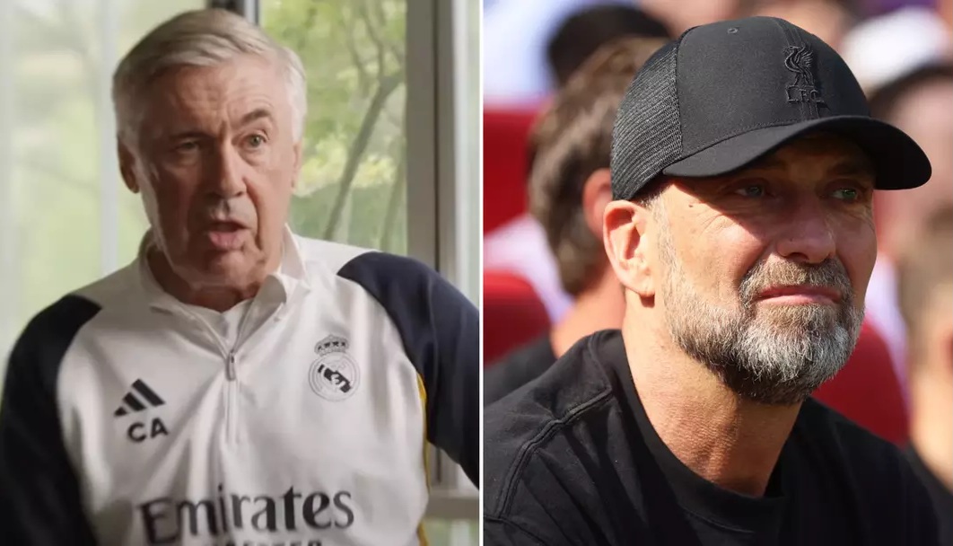 Carlo Ancelotti reveals the real reason why Klopp quit Liverpool