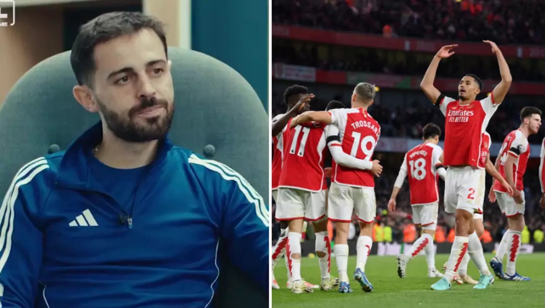 Bernardo Silva names the two Arsenal players he wishes he could play alongside