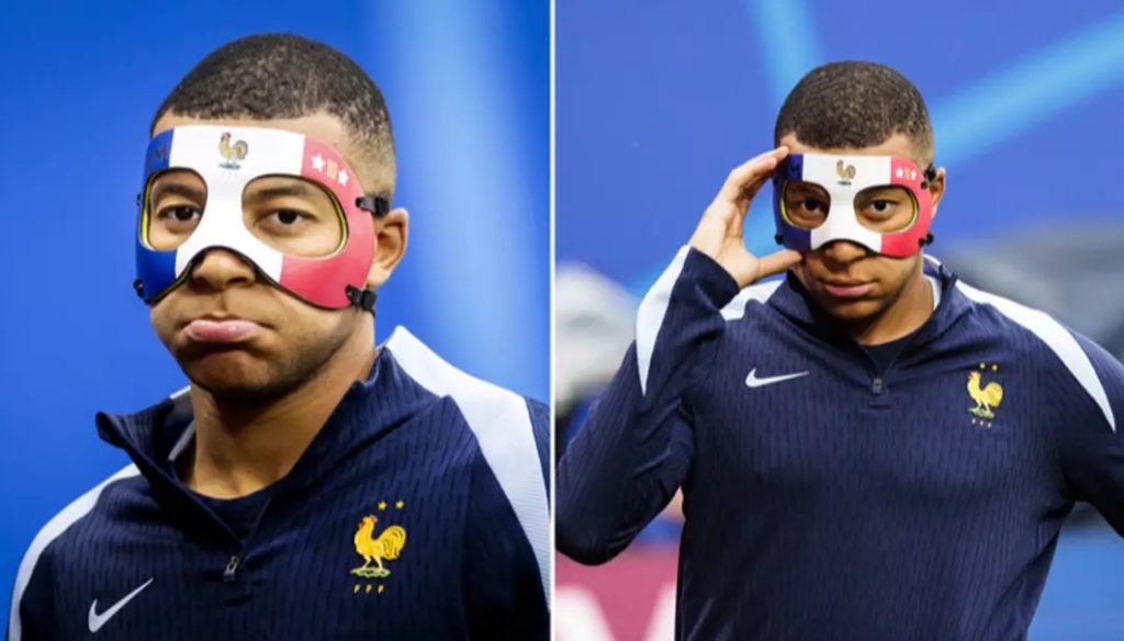 Why Mbappe won’t be allowed to wear his mask for France at Euro 2024