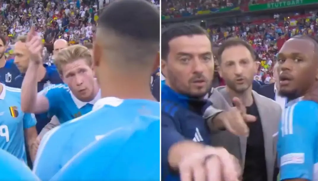 What De Bruyne said in X-rated speech to Belgium teammates after being booed in Ukraine draw