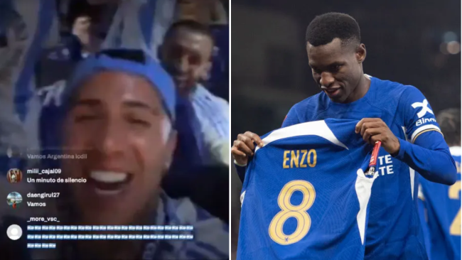 Chelsea player posts support messages for Enzo Fernandez after racist video
