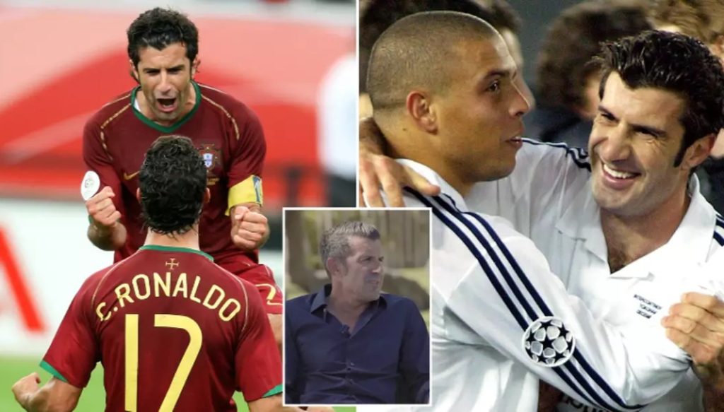 Luis Figo picks the best between Cristiano Ronaldo & Ronaldo Nazario after playing with both