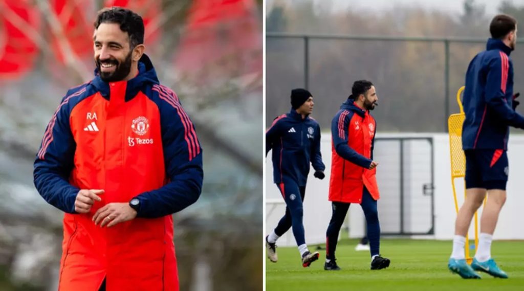 Man Utd stars have already come up with a ‘nickname’ for Amorim after first training sessions